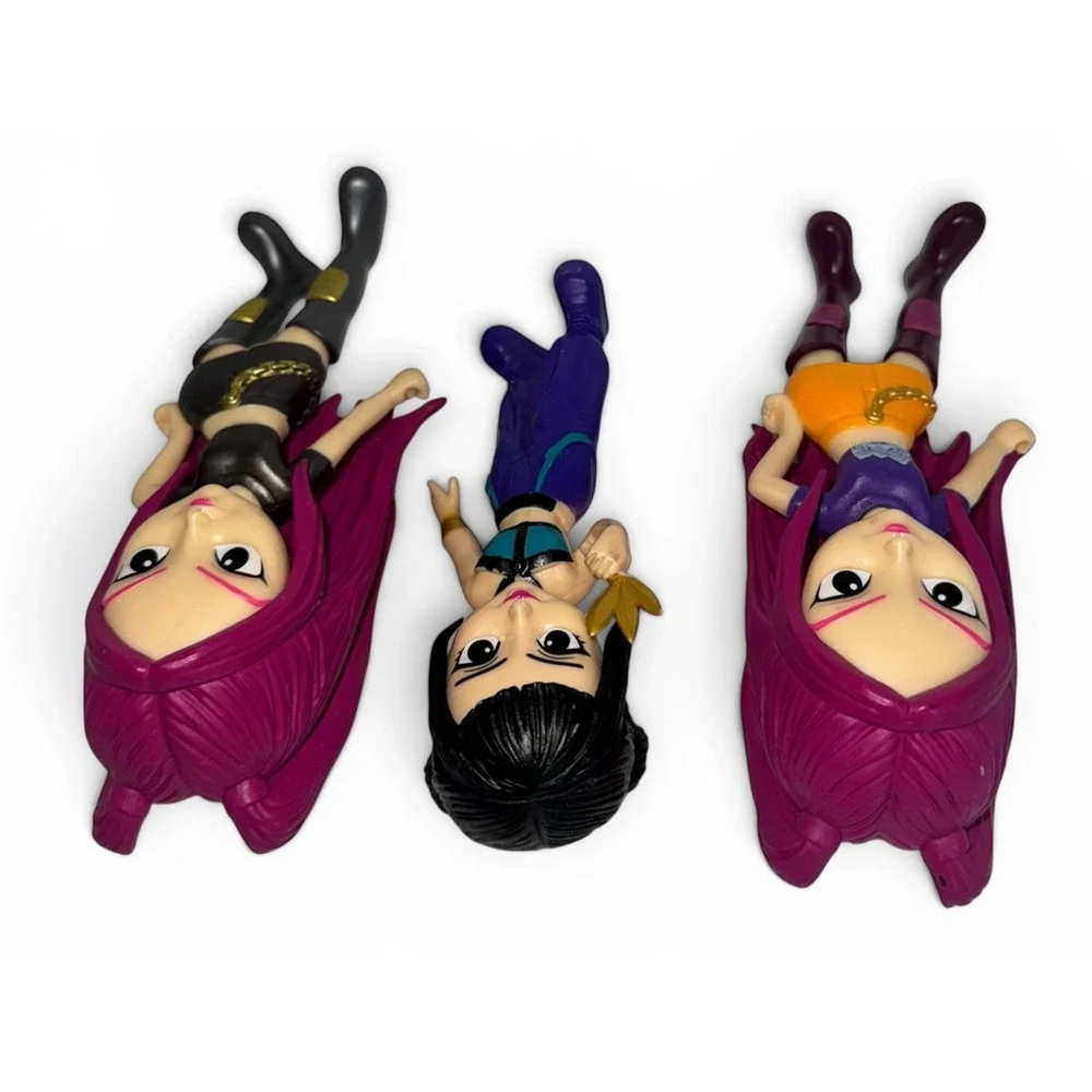 KPOP Demon Hunters Mira Rumi Figure Lot of 3 Netflix Loose Dolls